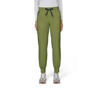 koi Solis x Hettie Women's 7-Pocket Jogger-Style Scrub Pant, Martini Olive, M Petite