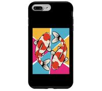 Koi Swimming Harmony Pond Culture Japanese Garden Scale Case for iPhone 7 Plus/8 Plus