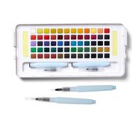 SAKURA OF AMERICA KOI Watercolor BOX60 W/Brushes, Assorted Colors, One Size