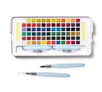 SAKURA OF AMERICA KOI Watercolor BOX72 W/Brushes, Assorted Colors, One Size