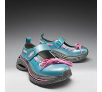KOI Women's Ocean Waves Chunky Mary Janes in Aqua | Size: 5 KOI Aqua 5