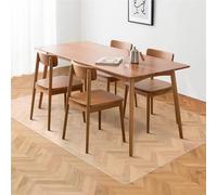 KOIAMVZW Clear Chair Mat, Floor Mats for Home, Durable Non-Slip Hard Floor Protector, PVC Waterproof Mat for Kitchen, Bedroom, Pet Litter Mat,120/130/140cm Wide,100-300cm length(120x300cm/47.24x118.1i
