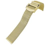 KOIAMVZW Stainless Steel Woven Mesh Watchband 20mm 21mm 22mm Fit for IWC Le Petit Prince Mark 18 Portofino Solid Watch Strap decoration