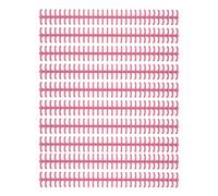 Koieam Binding Combs,10 Pcs Loose Leaf Binding Spine 30 Hole Cuttable Wear Resistant PP Plastic 10mm Binding Comb for Student Office Offering to Approximately 65 Sheets of Paper
