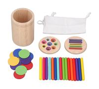 Koieam Color Sorting Cup Educational Early Learning Toy For Kindergarten