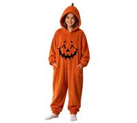 KOIEPG Childs Pumpkin Patch Halloween Fancy Dress Costume Onesie