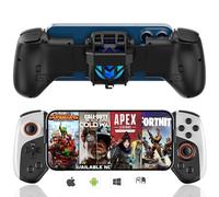 Koiiko Phone Controller for iPhone/Android/PC/Switch Support, Mobile Gaming Controller with Cooler for iPhone 16/15/14, Galaxy S24/S23/S22 - Customizable Buttons, Turbo
