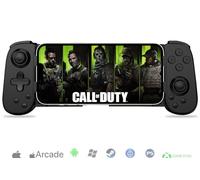 Koiiko Phone Game Controller for iPhone/Android/PC/Switch, Wireless, Play COD, Genshin, Diablo, Support Streaming on PS5/PS4/Xbox/PC Console, Cloud Gaming, Turbo/6-Axis Gyro/Dual Motor