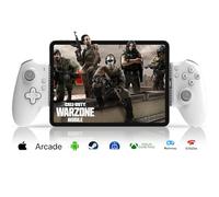 Koiiko Type C Mobile Gaming Controller for Tablet/iPad(Within 6.7-11 in) USB C Gamepad with Hall Joysticks/Hall Trigger/Turbo/Back keys, Remote Play for PS5/PS4/Xbox/PC Consoles, Cloud Game, Emulator