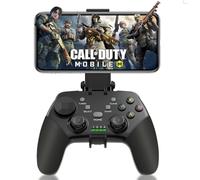 Koiiko Wireless Game Controller für iPhone, Android, PC, Bluetooth Mobile Gaming Controller für iPhone 15, iPhone 16, Samsung Galaxy S25, Huawei, Motorola, OnePlus, Google-Call of Duty (Schwarz)