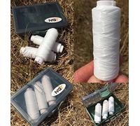 Koike BAIT ELASTIC x 3 COMPLETE IN STORAGE TACKLE BOX SEA FISHING TACKLE BAITS HOOKS