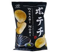 Koikeya Potechi Japanese Potato Chips - Wasabi Nori 100g
