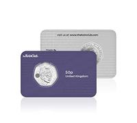 Koin Official Royal Mint Harry Potter Brilliant Uncirculated BU 50p Coin UK 2022