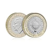 Koin Royal Mint 350 Years of the Royal Observatory Greenwich 2025 UK £2 BU Coin