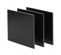 KOINEN Fiberglass Sheet,epoxy resin board,1pcs 0.2~4mm Thick Black Glassfibre Template Board Sheet G10 Epoxy Glass Fiber FR4 Fibreglass Plate 3D For Antistatic(3mm 300MM x 300MM)