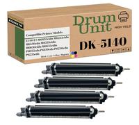 KOINKTO Compatible DK-5140 Drum Unit Replacement for Kyocera 302NR93014 for M6035cidn M6530cdn M6630cidn P6035cdn P6130cdn Printer (KCMY 4-Pack)