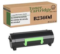KOINKTO Compatible for Dell RGCN6 7MC5J B2360 Black Toner Cartridge ,Fit for B2360d B2360dn B3460dn B3465dn B3465dnf Printer 8500 Pages (1-Pack Black)