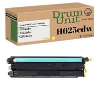 KOINKTO Compatible H625cdw Drum Unit Replacement for Dell MJN86 CD7Y3 D20NH 16C0Y Imaging Unit Use for H625cdw H825cdw S2825cdn Printer 50000 Pages (1-Pack Yellow)