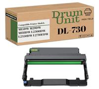 KOINKTO DL-730 DL730 Black Drum Unit Replacement Compatible for Pantum M15DW M29DW M118DW L2300DW L2350DW L2710FDW Printer 12000 Pages (1-Pack Black)