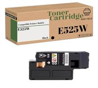 KOINKTO E525W Toner Cartridge Replacement for Dell 593-BBJX 593-BBJU 593-BBJV 593-BBJW to use with E525w Color Printer (1-Pack Black)