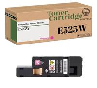 KOINKTO E525W Toner Cartridge Replacement for Dell 593-BBJX 593-BBJU 593-BBJV 593-BBJW to use with E525w Color Printer (1-Pack Magenta)