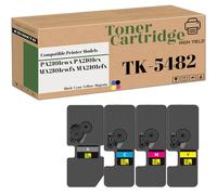 KOINKTO TK5482 TK-5482K TK-5482C TK-5482M TK-5482Y Toner Cartridge Replacement for Kyocera ECOSYS PA2101cwx PA2101cx MA2101cwfx MA2101cfx Printer (KCMY 4-Pack)