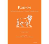 KOINON VI, 2023 : The International Journal of Classical Numismatic Studies