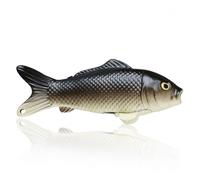 Kois Lighters Metal Stylish Windproof Lighter Inflatable Novelty Lighters for Good Luck Funny Personality LighterBlack Carp