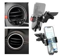 KOIY Aluminum Phone Mount for Jeep Wrangler JL & Gladiator JT (2018-2023) & Sahara, Vent Cell Phone Holder with 360° Rotation Ball Head Adapter Compatible with iPhone & Android & Smartphone