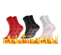 Koiyaha 3 Pairs Self Heating Socks, Ski socks Thermal Socks for Mens Women Winter Warm Socks, Tourmaline Self-Heating Therapy Magnetic Socks, Heating Socks for Outdoor Sports Skiing Camping Hiking