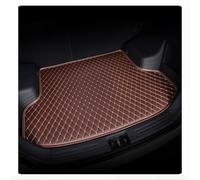 KOIYWQA Car Leather Boot Liner Mats, for Toyota Handlander 2009-2014 (7-seater) Flame retardant moisture proof | waterproof protection | wear resistant scratch resistant,E Brown