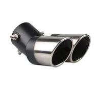 KOIYWQA Exhaust Tip Tail For Nissan Juke SUV 2010-2014 Car Rear Tail Throat Accessories Stainless Steel Exhaust Pipe Muffler Tailpipe Tip