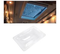 Kojem RV Skylight Cover 18" x 26" Universal Fits All Standard 22" x 14" Skylight Openings Travel Trailer RV Camper Truck Sky Light Dome Replacement Kit Clear
