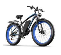 Kojesen Electric Bike for Adults, 26×4.0'' Fat Tyre Mountain Ebikes with 52V 19.2Ah Battery, Hydraulic Brake Pedal Assist 21-Speed Electric Bicycle