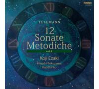 Koji Ezaki - Telemann: 12 Sonate Metodiche Vol.1 [Japan CD] FOCD-9614