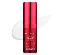 Koji White 3% Caffeine Eye Serum with 0.2% Retinol, Peptides, Hyaluronic Acid & Vitamin C for Puffiness & Dark Circles - Unscented, Vegan, Fragrance-Free 15 ML (0.50 Fl Oz)