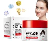 Kojic Acid Cream,Dark Sp-ot Remo-ver for Face,Skin Lightening Cream for Anti Aging,Dark Sp-ot Correcting Glow Serum,Face Moisturizer for Women,Pigmentation Remo-val Cream,Freckle Remo-val Cream