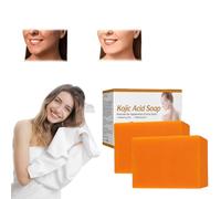 Kojic Acid Dipalmitate Soap, Kojic Acid Dipalmitate Soap For Hyperpigmentation, 2024 New Kojic Acid Dark Spot Remover Soap, Dark Spot Correcting Soap for All Skin Types (2pcs)