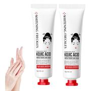 Kojic Acid Hand Cream, kin Lightening Cream for Anti Aging, Hand Moisturizer For Women, nti-Wrinkle Firming Cream For Hand, Non-Greasy, for Dry Cracked Hands (2)