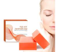 Kojic Acid Soap For Face And body Moisturizing-Vitamin C Soap Bar For Correcte dark spots Blacekheads,Hyaluronic Acid For Deep Cleaning,Gentle Soap For Even Out Tone Skin 1 Pack 100g (1) (1PCS)
