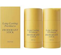Kojic Acid & Turmeric Aluminum-Free Deodorant, Vanilla & Pistachio Perfumed Stick, Anti Perspirant Underarm Roll On Deodorant, Underarm Brightening Care, All-Day Odor Protection, for Women Men (2 Pcs)