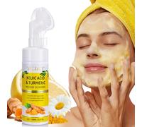 Kojic Acid & Turmeric Cleansing Foaming for Face,Clear Mousse Cleanser,Gentle & Non-Irritating ,Helps Balance Skin Oil And Water,150ML