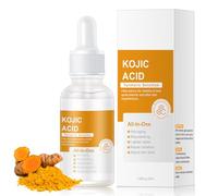 Kojic Acid Turmeric Oil Serum Face, Turmeric Oil Face Serum Enriched with Turmeric, Aloe Vera, Seaweed and Goji Berry Extracts to Illuminate Skin Tone, Anti-Aging, Skincare for Man & Women