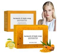 Kojic Acid Turmeric Soap Bar, Whitening Soap for Face & Body, Brightening & Exfoliating Soap Bar, Deep Cleansing Moisturising Ba/r Soa/p, Skin Whitening Soa/p, Lightening So/ap Bars, Face So/ap B/ar