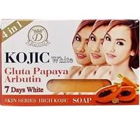 Kojic White 4 in 1 Gluta Papaya Arbutin Soap 7days 150g Original