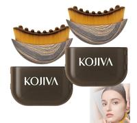 Kojiva Face Brush, Lymphatic Face Brush, Sculpts Jawline Instantly, Jawline Contour, Enhances Your Skin with A Spa-Fresh Glow for Skin (2pcs)