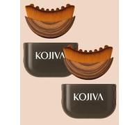 Kojiva - Kojiva Lymphatic Face Brush, 2026 New Upgrade Dry Brushing Face Brush, Gentle Soft on Skin Relieve Fatigue for Chin Jawline Sculpting (2 PCS)