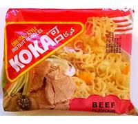 Koka Oriental Style Instant Noodles Beef Flavour 6 x 85gm