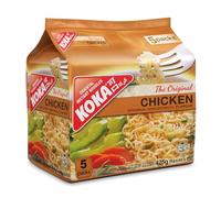 Koka Original Chicken Flavour Oriental Style Instant Noodles, 85 g (Pack of 5)