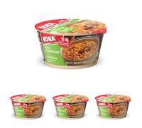 Koka Spicy Broad Noodles Spicy Mushroom Flavour 95g bowl (Pack of 4)
